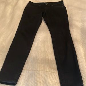 Hey!! This is a pair of size 29 jeans!! Dark blue.